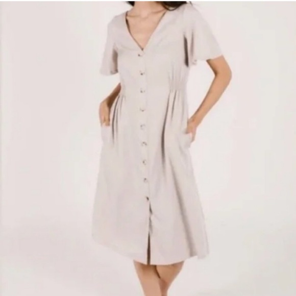 Smash + Tess - Jane Dress - Playful Pearl - Picture 1 of 5